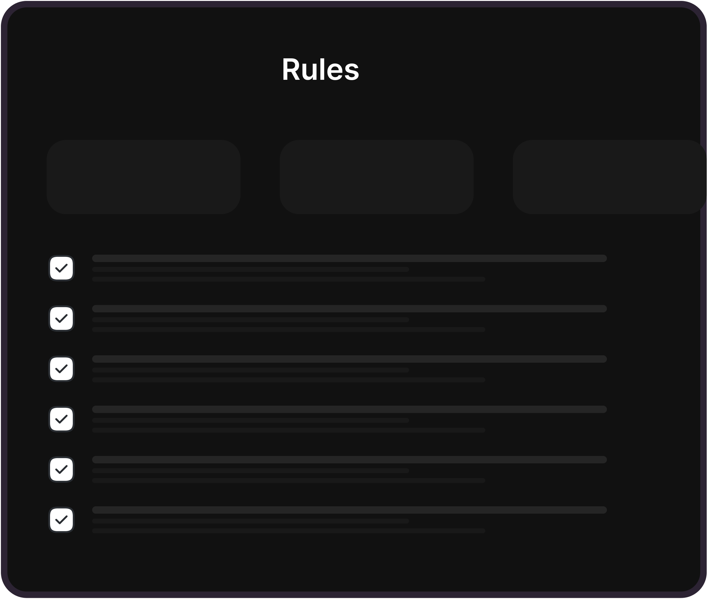 Custom Rules and Exceptions