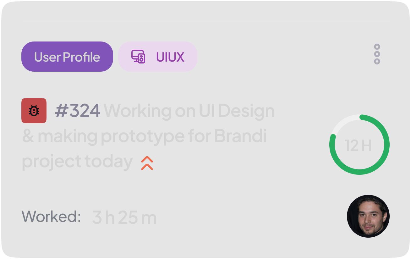 Users can review and adjust time entries as needed, with the option to add notes or tags.
